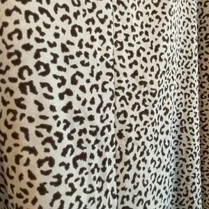 SHEIN Animal Leopard Print Jumpsuit M Lightweight Wide Leg Adjustable Boho Flowy